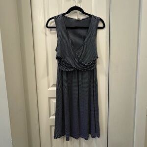 Gap striped maturity dress